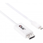Club 3D USB 3.1 typ C-kabel till DisplayPort 1,2 m