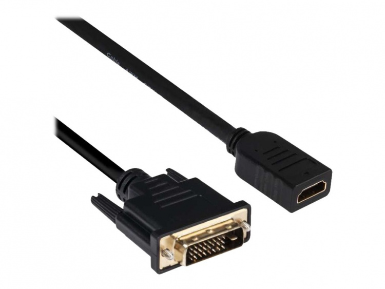 CLUB3D DVI to HDMI 1.4 Cable M/F 2m/6.56ft Bidirectional