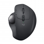Logitech MX Ergo datormöss högerhand Trådlös RF + Bluetooth Styrkula 440 DPI Logitech MX Ergo datormöss högerhand Trådlös RF + Bluetooth Styrkula 440 DPI