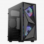 Aerocool Glider Tempered Glass Svart