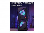 Aerocool Glider Tempered Glass Svart