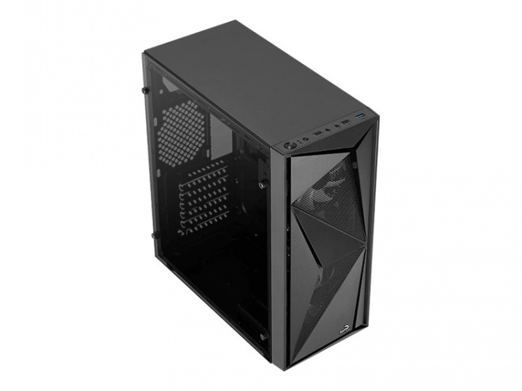 Aerocool Glider Tempered Glass Svart