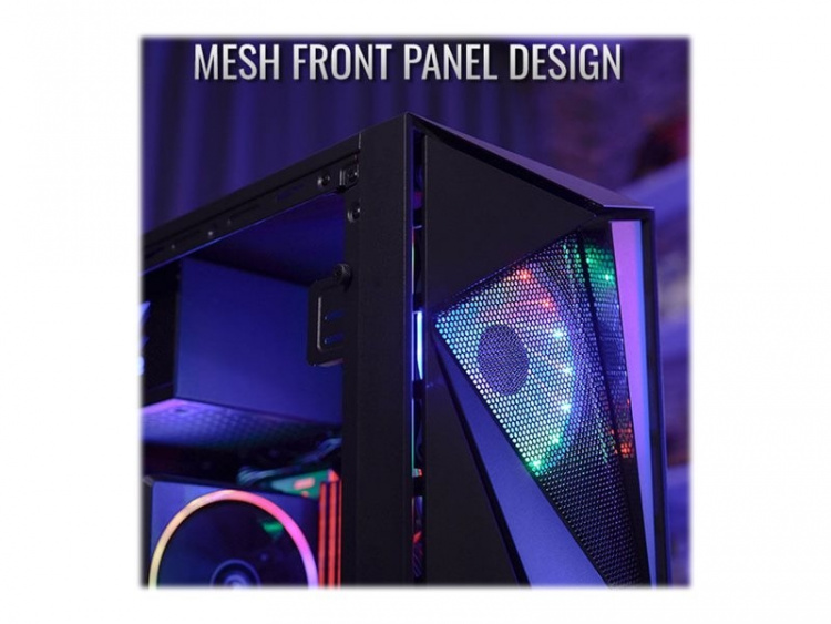 Aerocool Glider Tempered Glass Svart