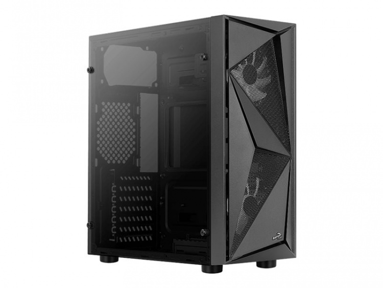 Aerocool Glider Tempered Glass Svart