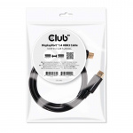 CLUB3D DisplayPort 1.4 HBR3 Cable 1m/3.28ft Male/Male 8K60Hz CLUB3D DisplayPort 1.4 HBR3 Cable 1m/3.28ft Male/Male 8K60Hz