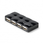 Belkin 4-Port USB 2.0 480 Mbit/s Svart