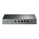 TP-LINK TL-R470T+ kabelansluten router Snabb Ethernet Svart