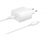 Samsung EP-TA845 Snabbladdare PD 3.0 45W med kabel 1 m, Vit