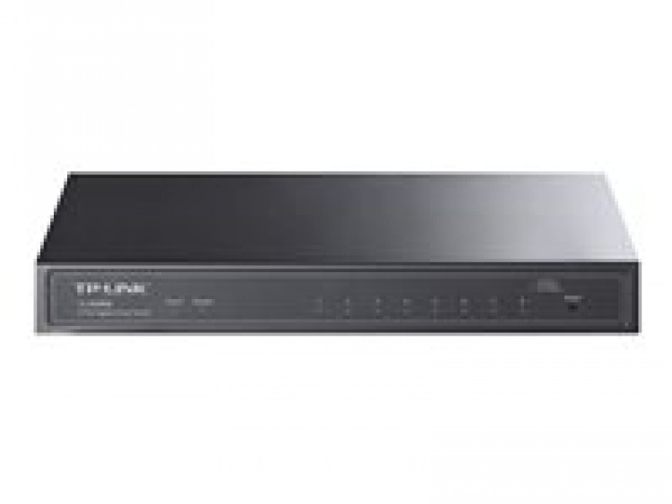 TP-LINK TL-SG2008 hanterad Gigabit Ethernet (10/100/1000) Svart TP-LINK TL-SG2008 hanterad Gigabit Ethernet (10/100/1000) Svart