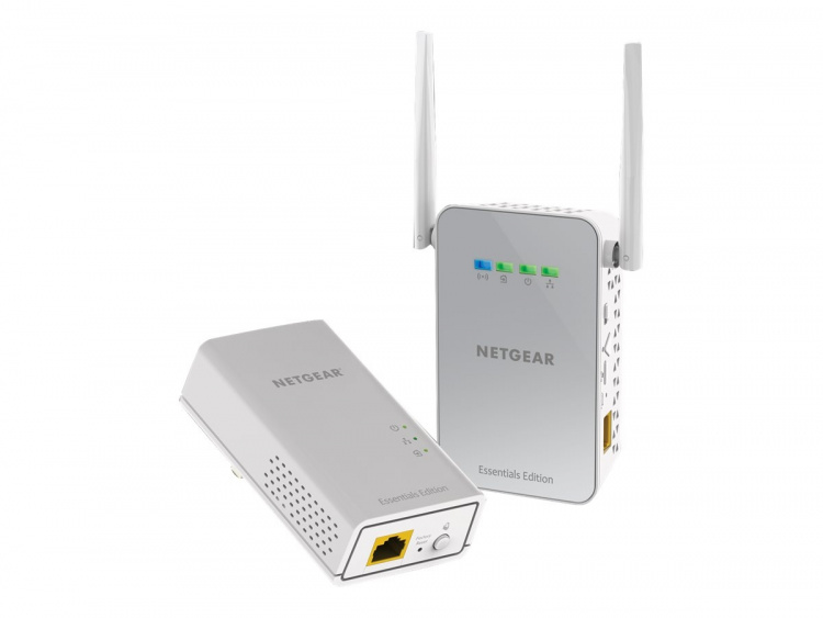 Netgear PowerLINE 1000 + WiFi 1000 Mbit/s Nätverksansluten (Ethernet) Wi-Fi Vit