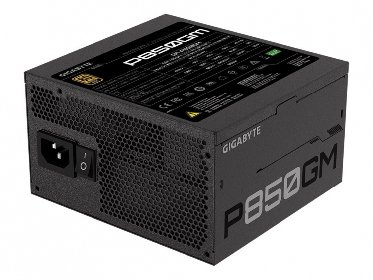 Gigabyte P850GM strömförsörjningsenheter 850 W 20+4 pin ATX ATX Svart