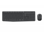 Logitech MK235 tangentbord RF Trådlös QWERTY Amerikanskt internationellt Grå Logitech MK235 tangentbord RF Trådlös QWERTY Amerikanskt internationellt Grå