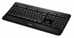 Logitech K800 tangentbord RF Trådlös QWERTY Nordiska språk Svart
