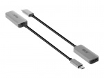 CLUB3D CAC-1567 USB-grafikadapter 7680 x 4320 pixlar Svart, Silver