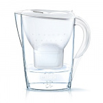 Brita Marella Vattenfilter kanna 2,4 l Transparent, Vit