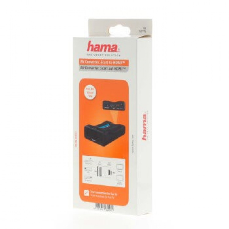 Hama Konverter Scart till HDMI HD 1080p Hama Konverter Scart till HDMI HD 1080p