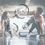 Hama Fit Watch 4900 Smart Watch Blå