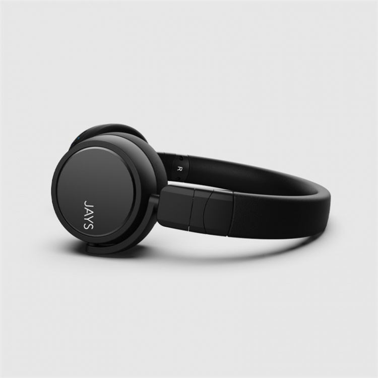 JAYS Hörlur x-Seven Trådlös On-Ear Svart