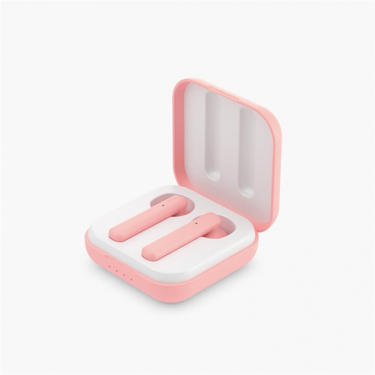 LEDWOOD Hörlur Hubble TWS True Wireless In-Ear Rosa Mic