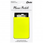 IDECOZ Kortficka för Mobiltelefon Neon Gul