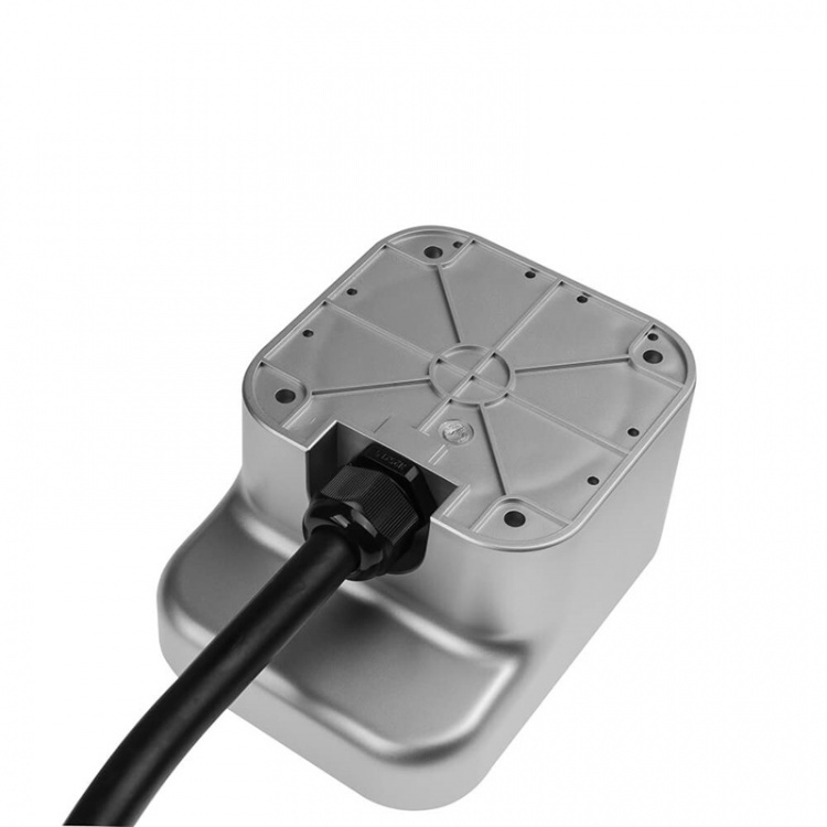 GREENCELL LaddBox Elbil med Uttag EV15RFID Typ2 22kW 32A LCD Svart IP66 RFID