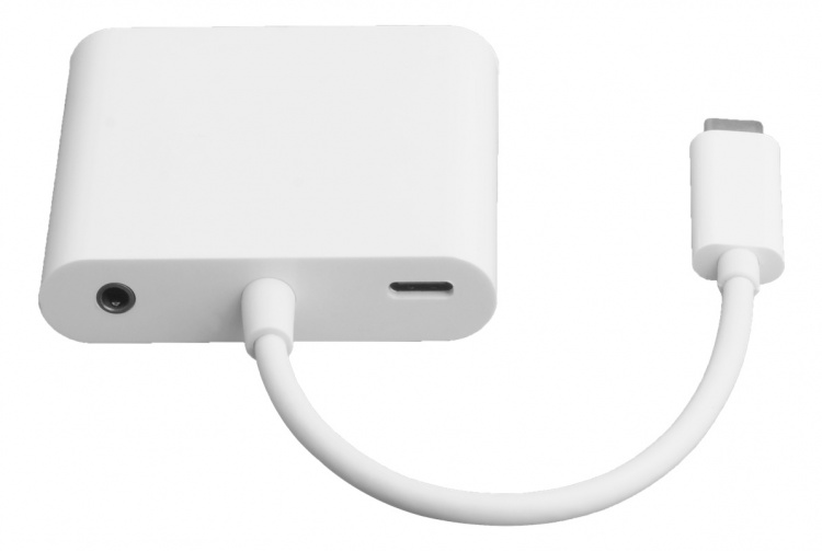 DELTACO USB-C dockningsstation, HDMI/VGA/USB-C, 100W USB-C PD 3.0, vit DELTACO USB-C dockningsstation, HDMI/VGA/USB-C, 100W USB-C PD 3.0, vit