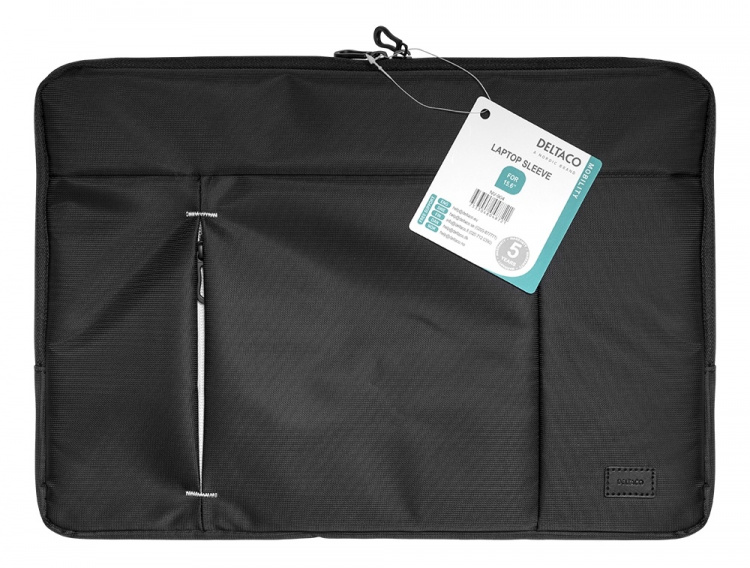 DELTACO Laptop sleeve för laptops upp till 15,6