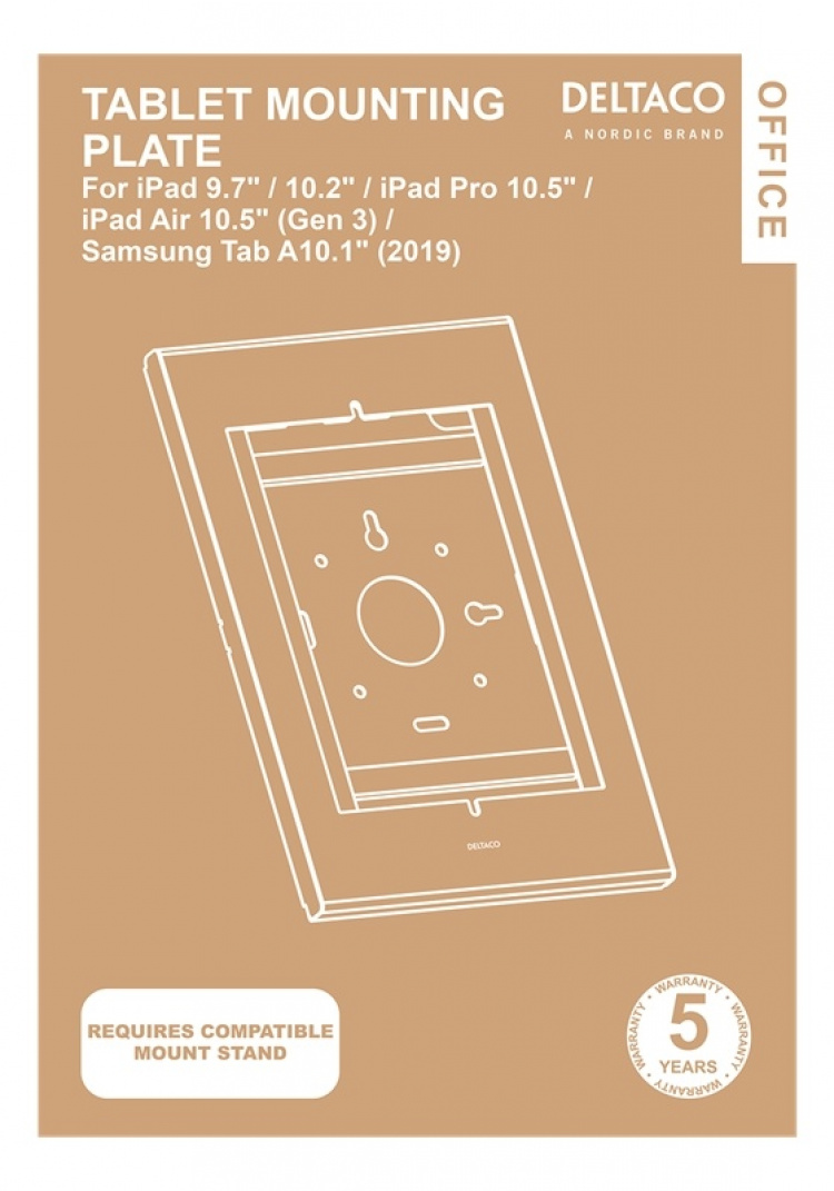 DELTACO Office Plate, iPad 9,7