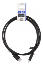 DELTACO HDMI cable CCS, HDMI High Speed w/Ethernet, FSC, 2,0m, black