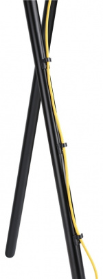 DELTACO Artistic Steel Studio TV Floor Stand