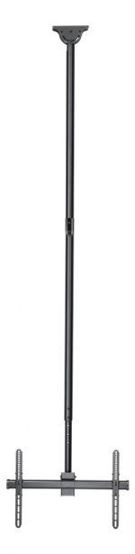 DELTACO Office Telescopic Single TV Ceiling,2500mm-3000mm,50kg,37 DELTACO Office Telescopic Single TV Ceiling,2500mm-3000mm,50kg,37