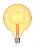 DELTACO SMART HOME FILAMENT LED-lampa, E27, WiFI, 5.5W, 1800K-6500K