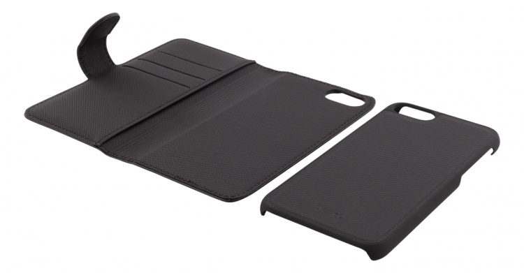 DELTACO wallet case 2-in-1, iPhone 6/6s/7/8/SE (2020), magnetic back