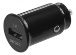 DELTACO 12/24 V USB-billadare med kompakt storlek och 1x USB-A port, 2 DELTACO 12/24 V USB-billadare med kompakt storlek och 1x USB-A port, 2
