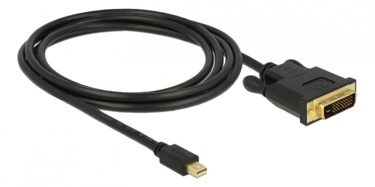 Delock Kabel mini DisplayPort 1.1 Stecker > DVI 24+1 Stecker 2 m