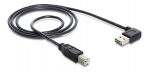 Delock Kabel EASY-USB 2.0 Typ-A hane vinklad Vä/Hö.,> USB 2.0 Typ-B Delock Kabel EASY-USB 2.0 Typ-A hane vinklad Vä/Hö.,> USB 2.0 Typ-B