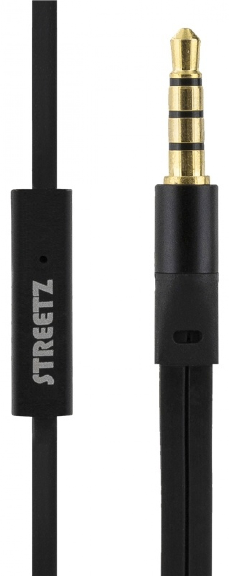 STREETZ In-ear hörlurar med mikrofon, media/svarsknapp, 3.5 mm, trasse