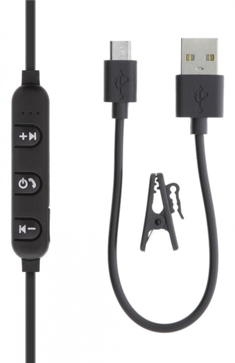 STREETZ Stay-in-ear BT hörlurar med mikrofon och media/svarsknappar, s