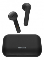 STREETZ True Wireless Stereo hörlurar, semi-in-ear, black