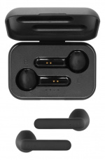 STREETZ True Wireless Stereo hörlurar, semi-in-ear, black
