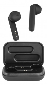 STREETZ True Wireless Stereo hörlurar, semi-in-ear, black