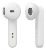 STREETZ True Wireless Stereo hörlurar, semi-in-ear, white