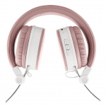 STREETZ Vikbart on-ear BT headset, 3.5 mm, rosa STREETZ Vikbart on-ear BT headset, 3.5 mm, rosa