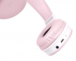 STREETZ Vikbart on-ear BT headset, 3.5 mm, rosa STREETZ Vikbart on-ear BT headset, 3.5 mm, rosa
