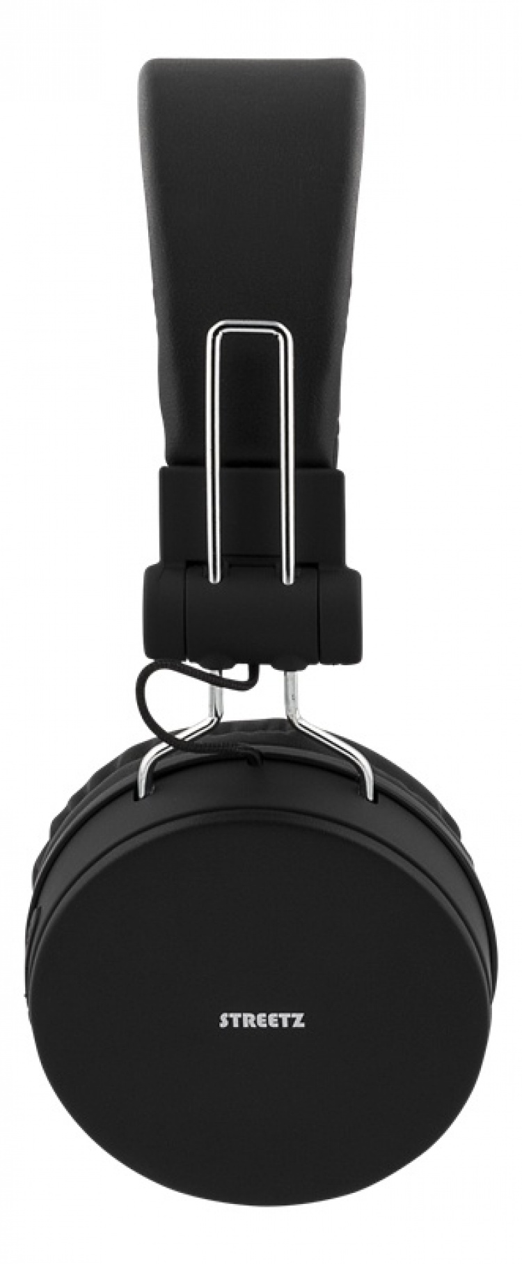 STREETZ Vikbart on-ear BT headset, 3.5 mm, svart STREETZ Vikbart on-ear BT headset, 3.5 mm, svart