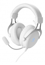 WHITE LINE WH85 Stereo gaming headset, 57mm drivers, white WHITE LINE WH85 Stereo gaming headset, 57mm drivers, white
