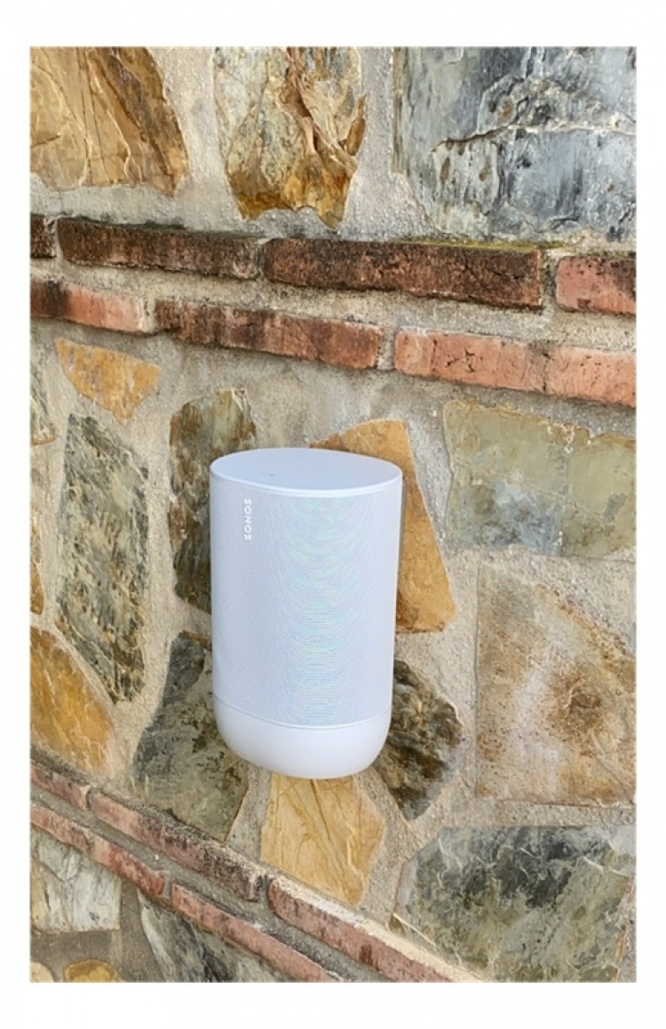 Winther väggfäste för Sonos Move, grå plast 3D-printad