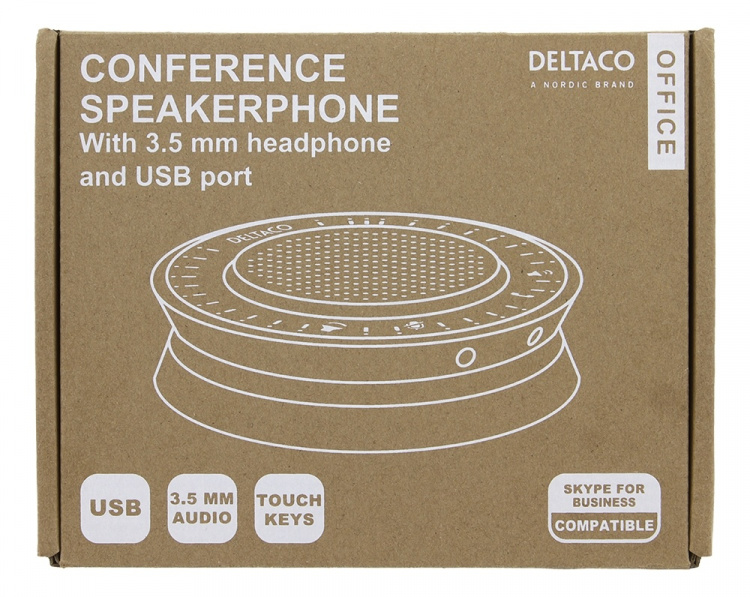 DELTACO Office, speakerphone, USB, UC/Skype DELTACO Office, speakerphone, USB, UC/Skype