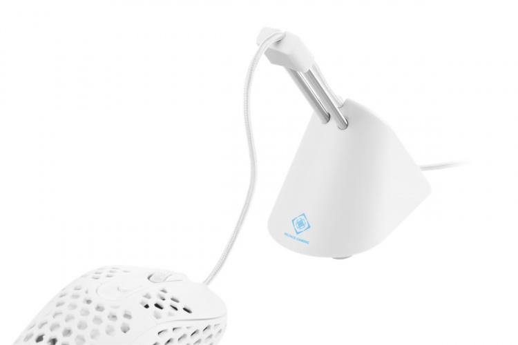 WHITE LINE WA85 Mouse Bungee, White/Silver