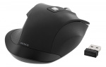 DELTACO Office Wireless ergonomic mouse, silent clicks, 2400 DPI DELTACO Office Wireless ergonomic mouse, silent clicks, 2400 DPI